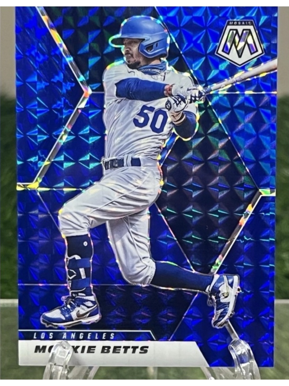Mookie Betts 2021 Panini Los Angelas Dodgers Insert Baseball Card